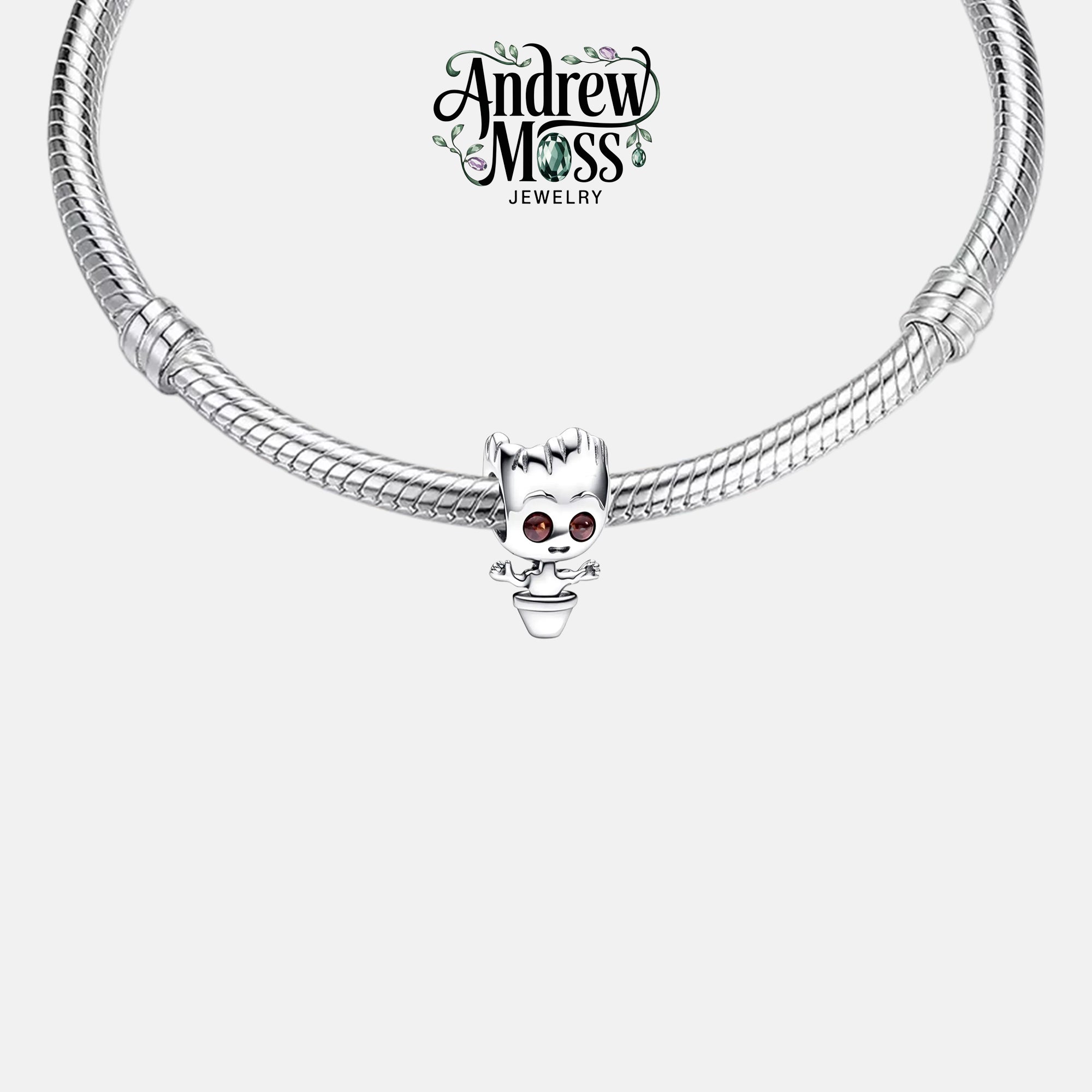 Marvel Guardians of the Galaxy Dancing Groot Charm for Bracelet