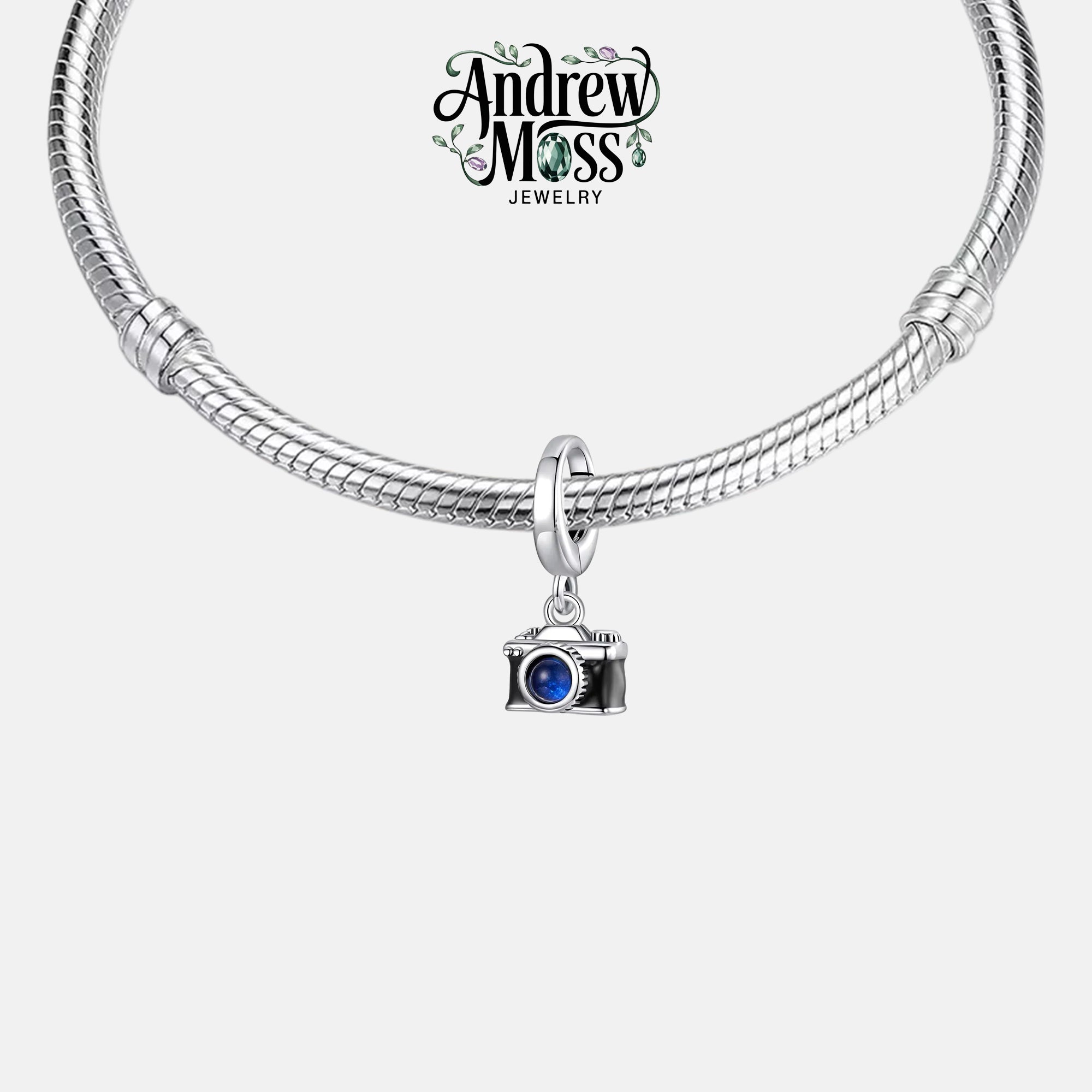 Camera Travel Dangle Charm for Bracelet