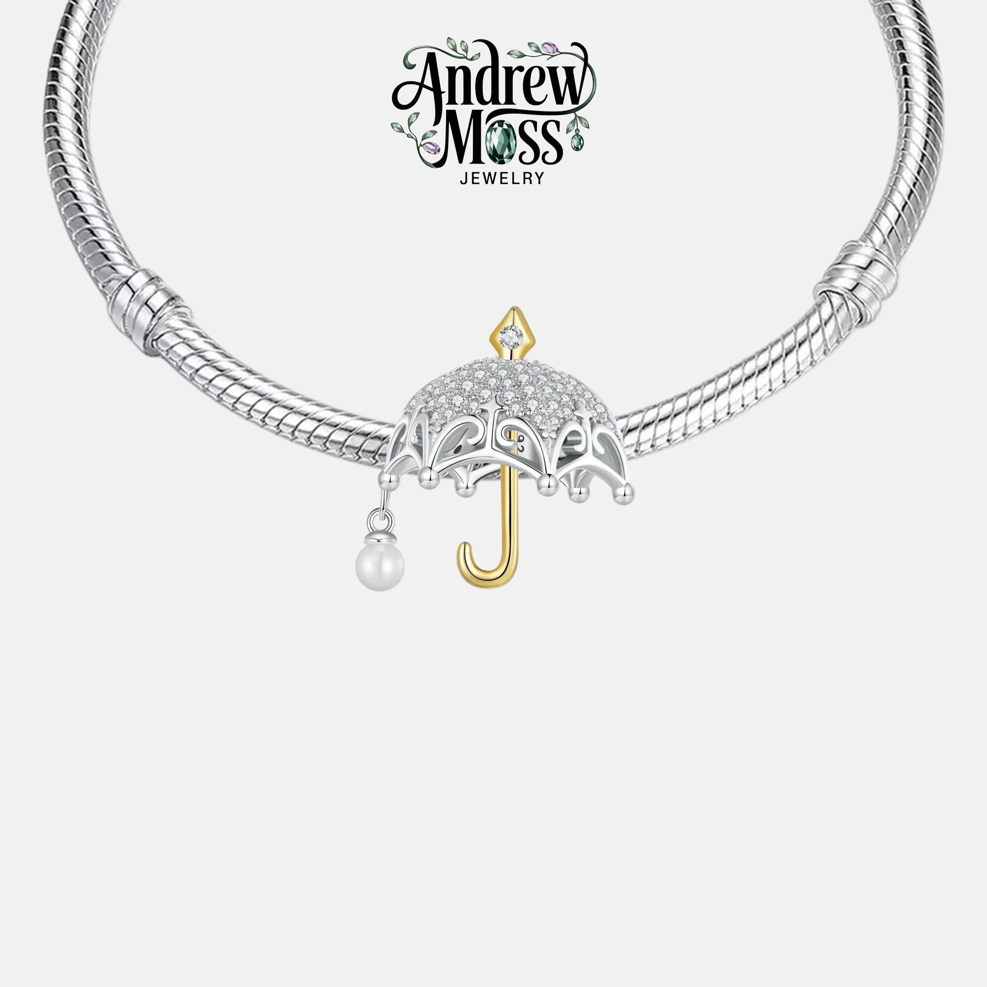 Umbrella Charm for Bracelet