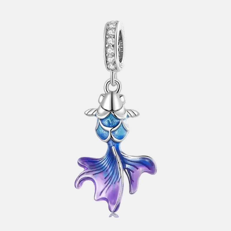 Rainbow Fish Dangle Charm for Bracelet