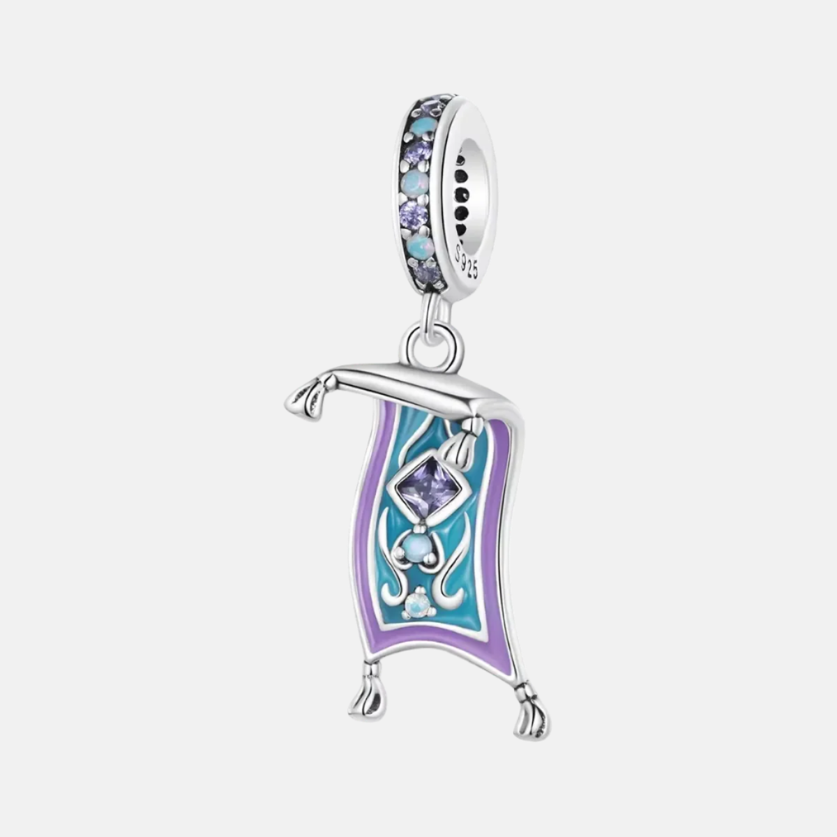 Disney Aladdin Magic Carpet Dangle Charm