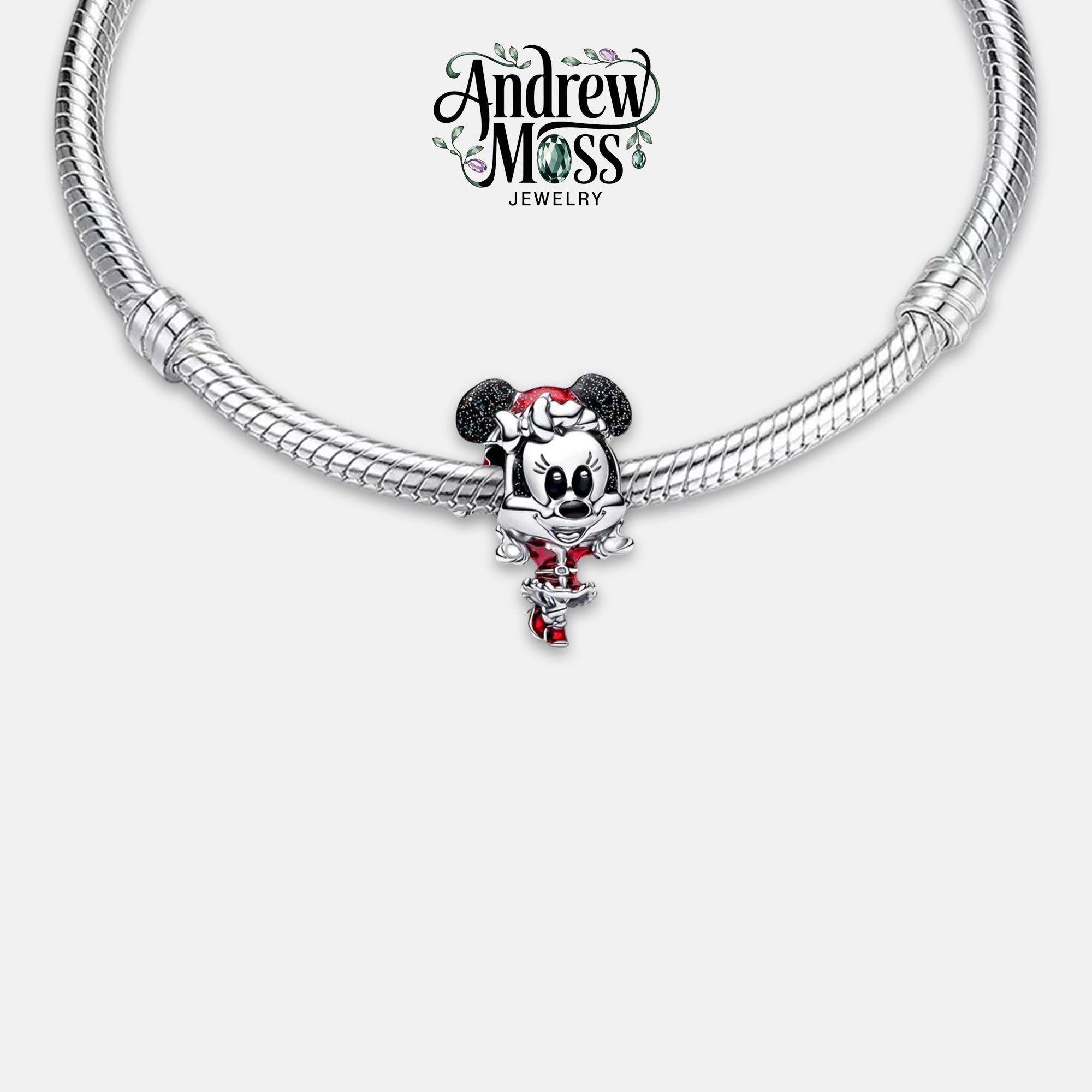 Disney Minnie Mouse Holiday Charm
