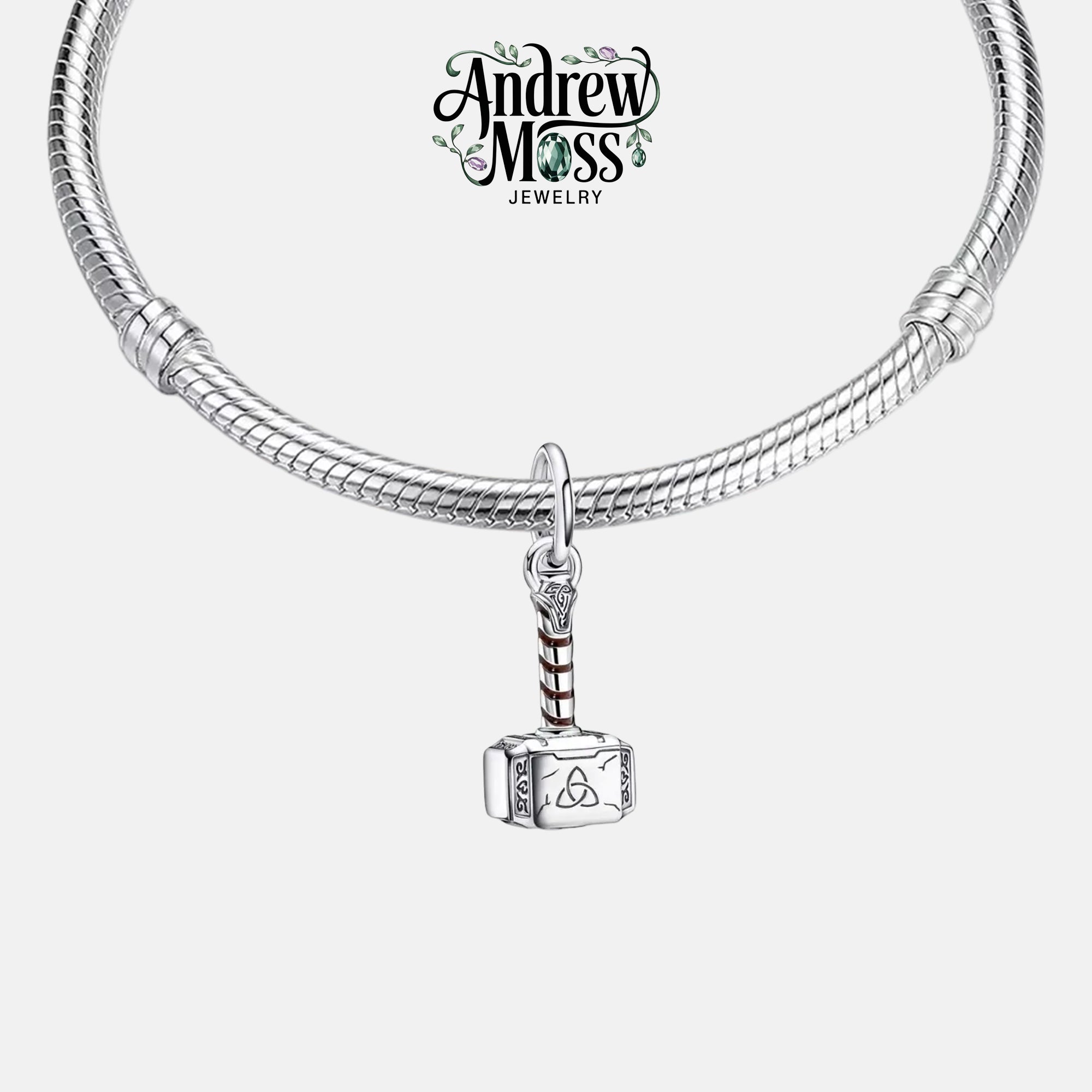 Marvel The Avengers Thor's Hammer Dangle Charm