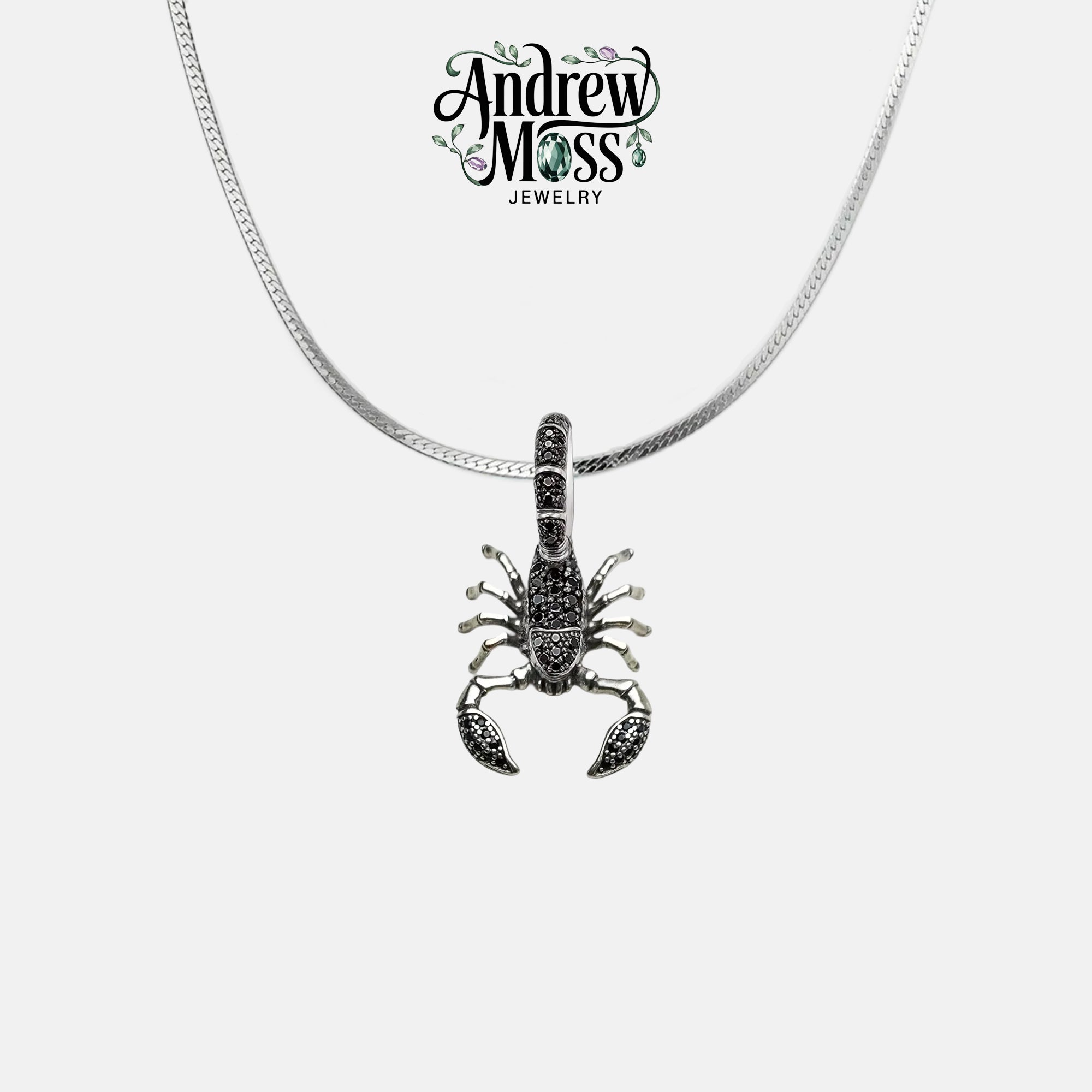 Black Scorpion Pendant
