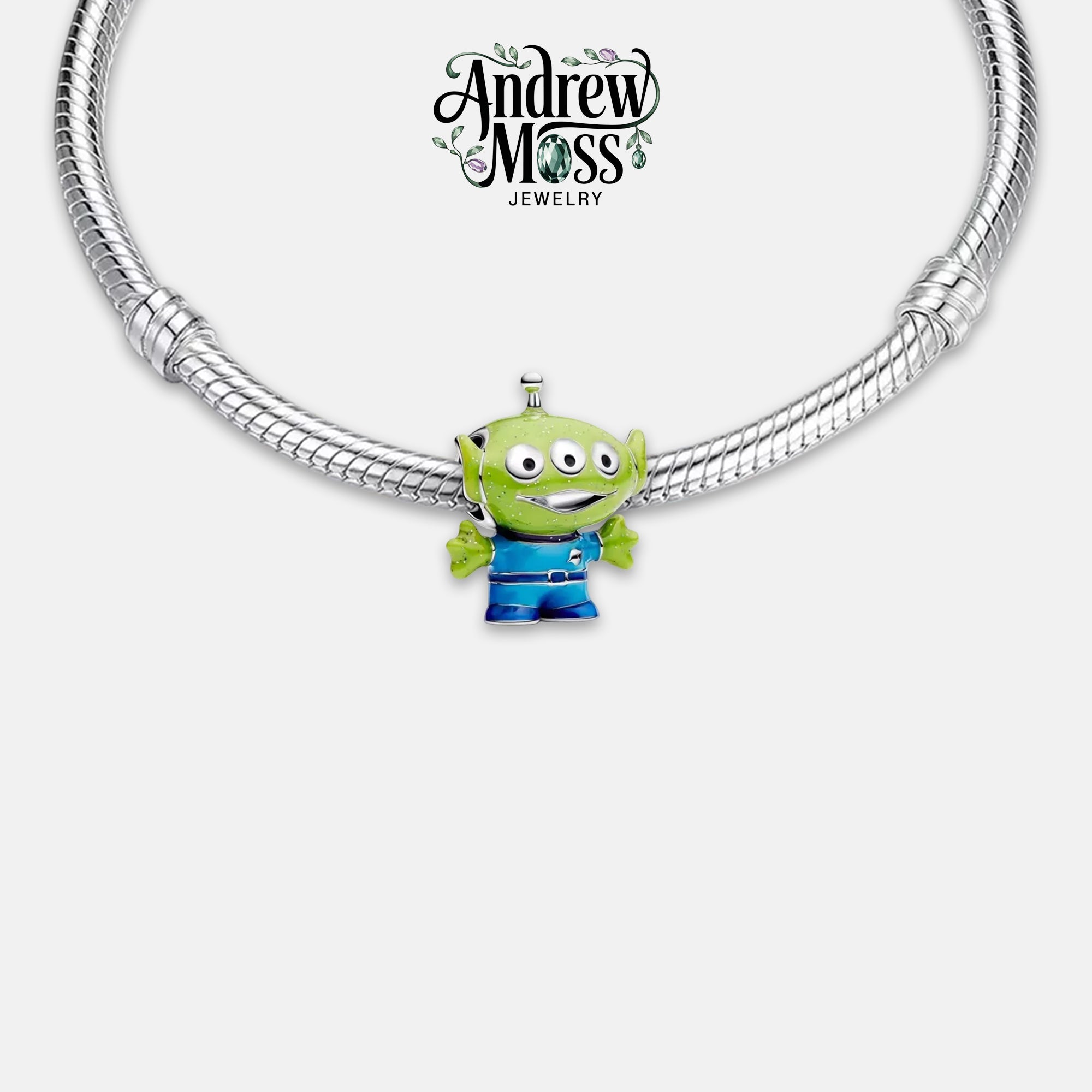 Disney Pixar Toy Story Alien Charm for Bracelet – Andrew Moss Jewelry