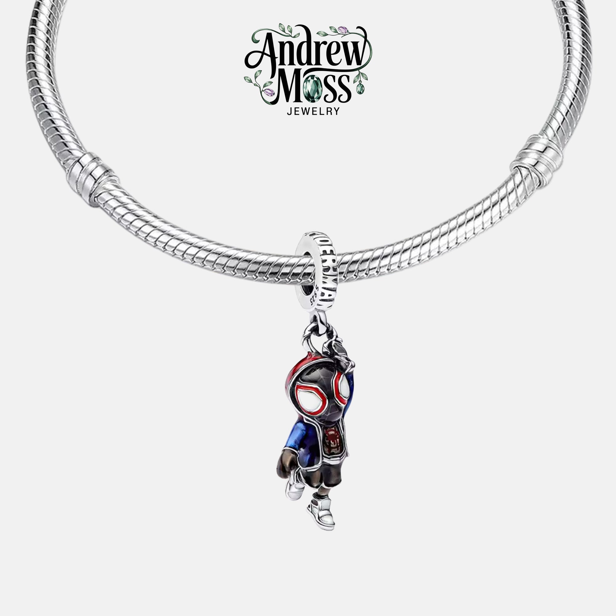Marvel Spider-Man Miles Morales Dangle Charm