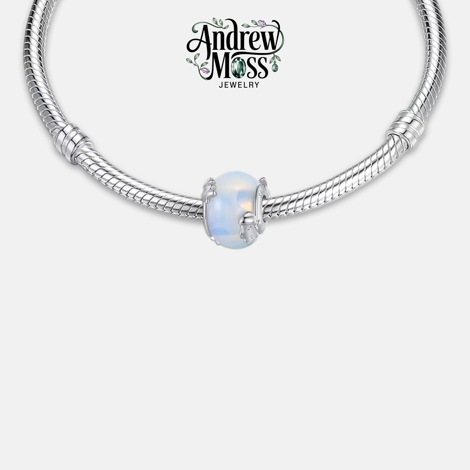 Snowman Christmas Bead Charm for Bracelet