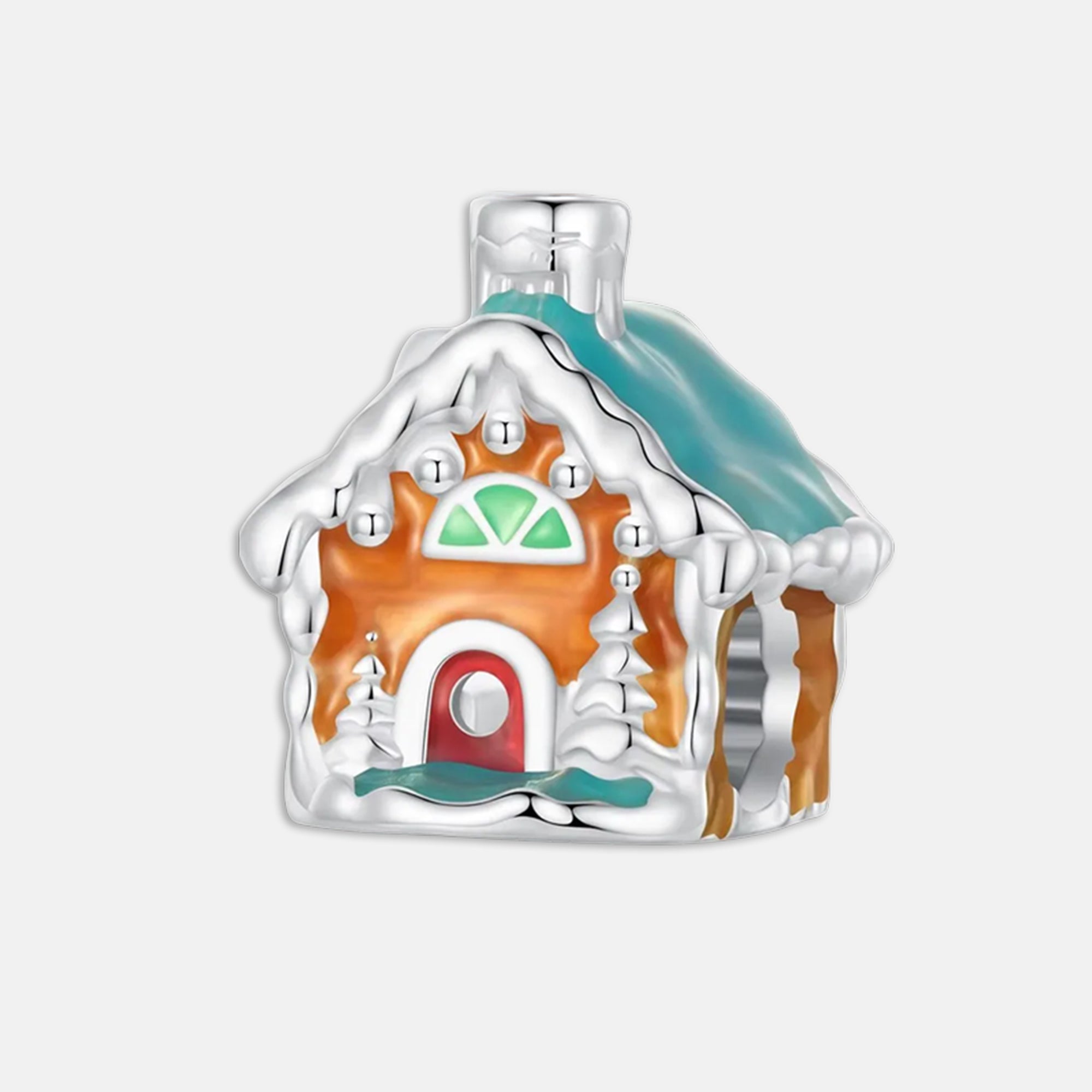 Home for Christmas Charm for Bracelet