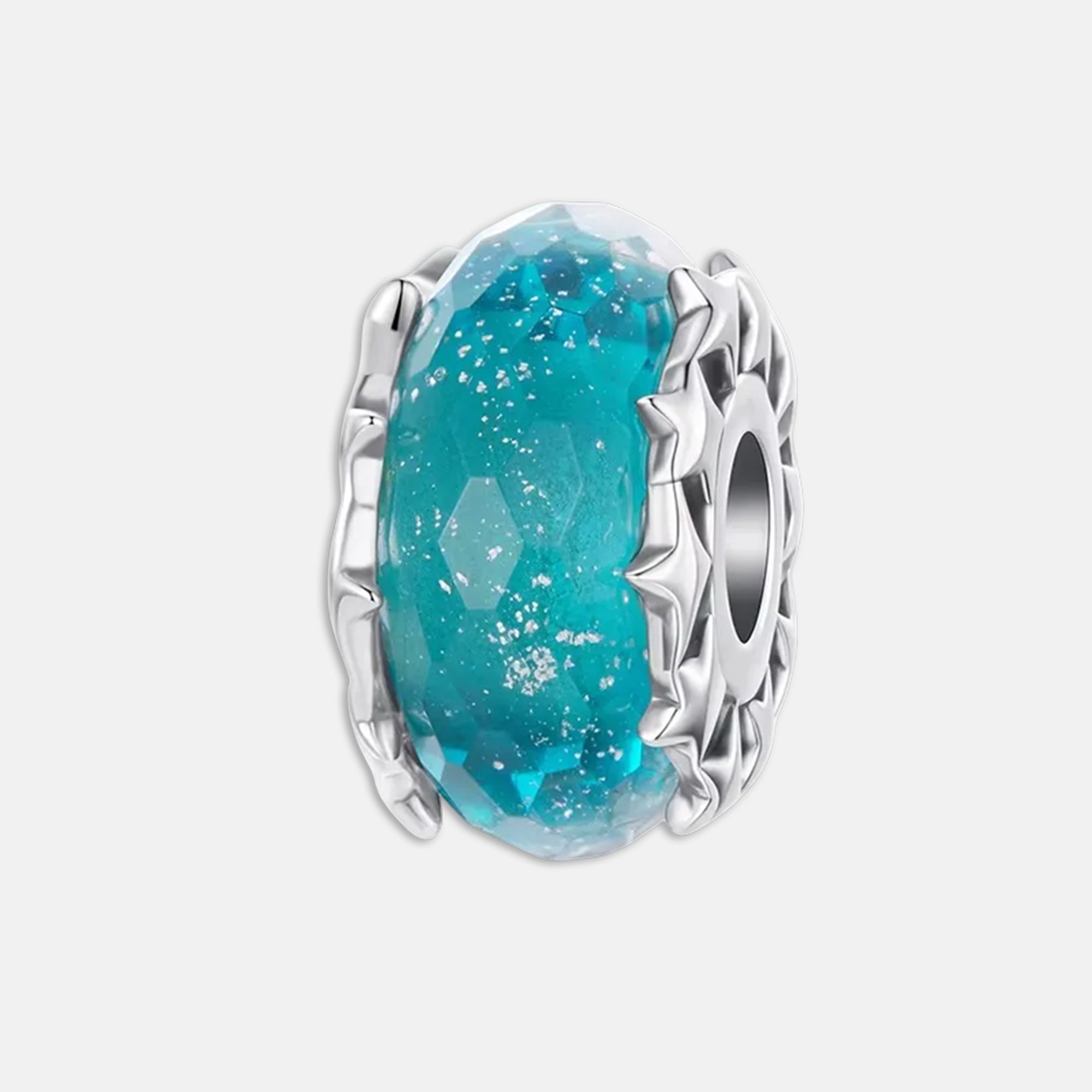 Crystal Ball Christmas Charm for Bracelet