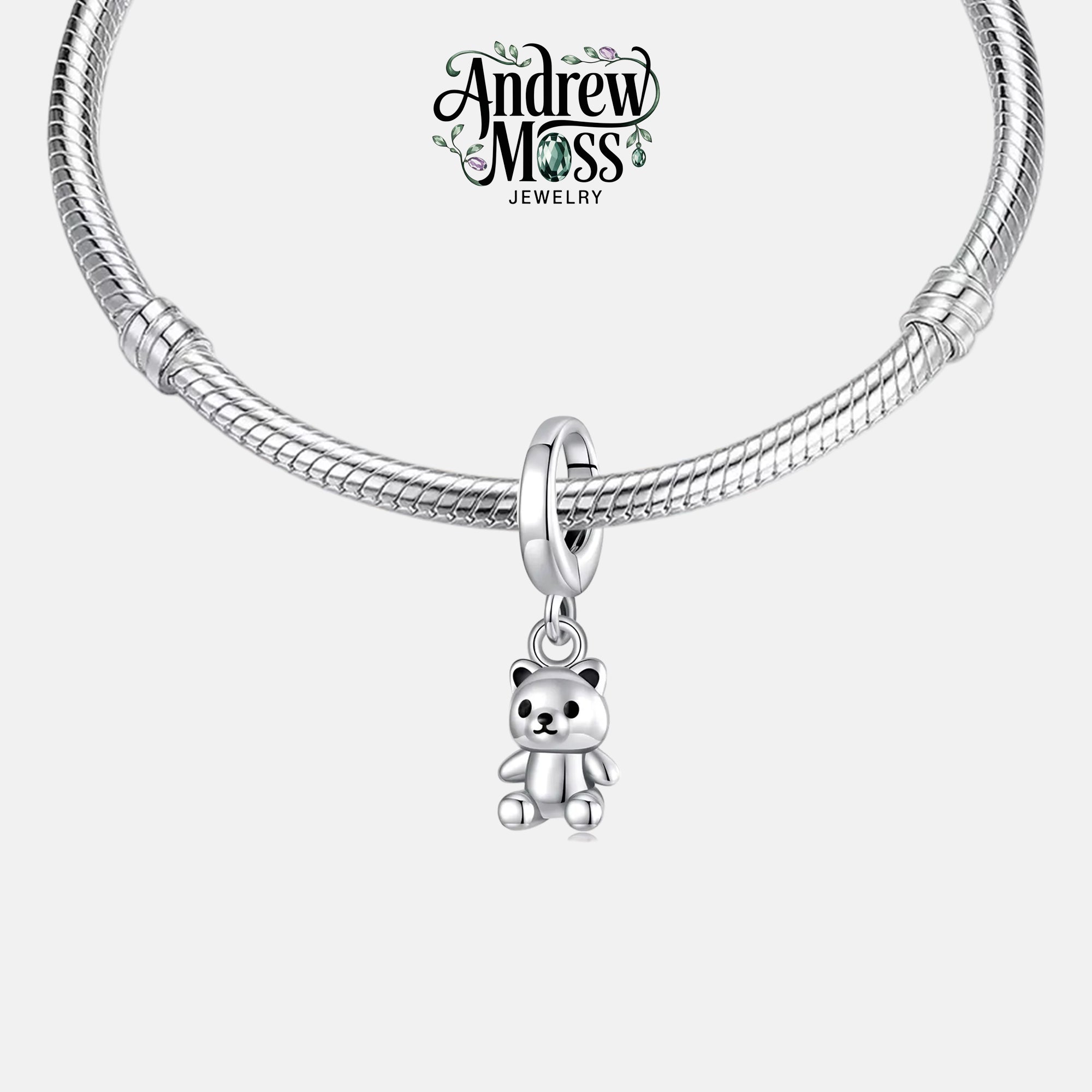 Teddy Bear Dangle Charm