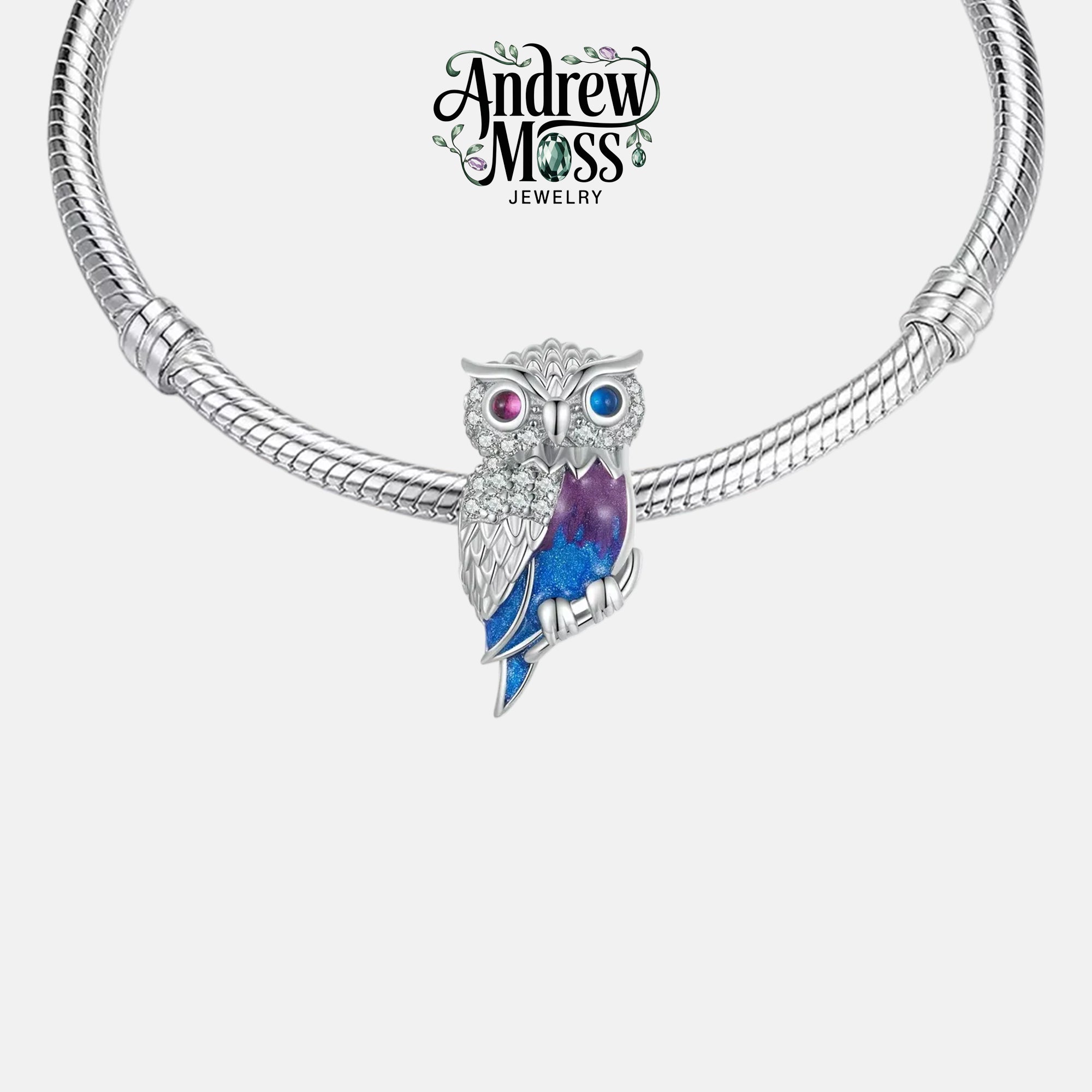 Magic Owl Bead Charm