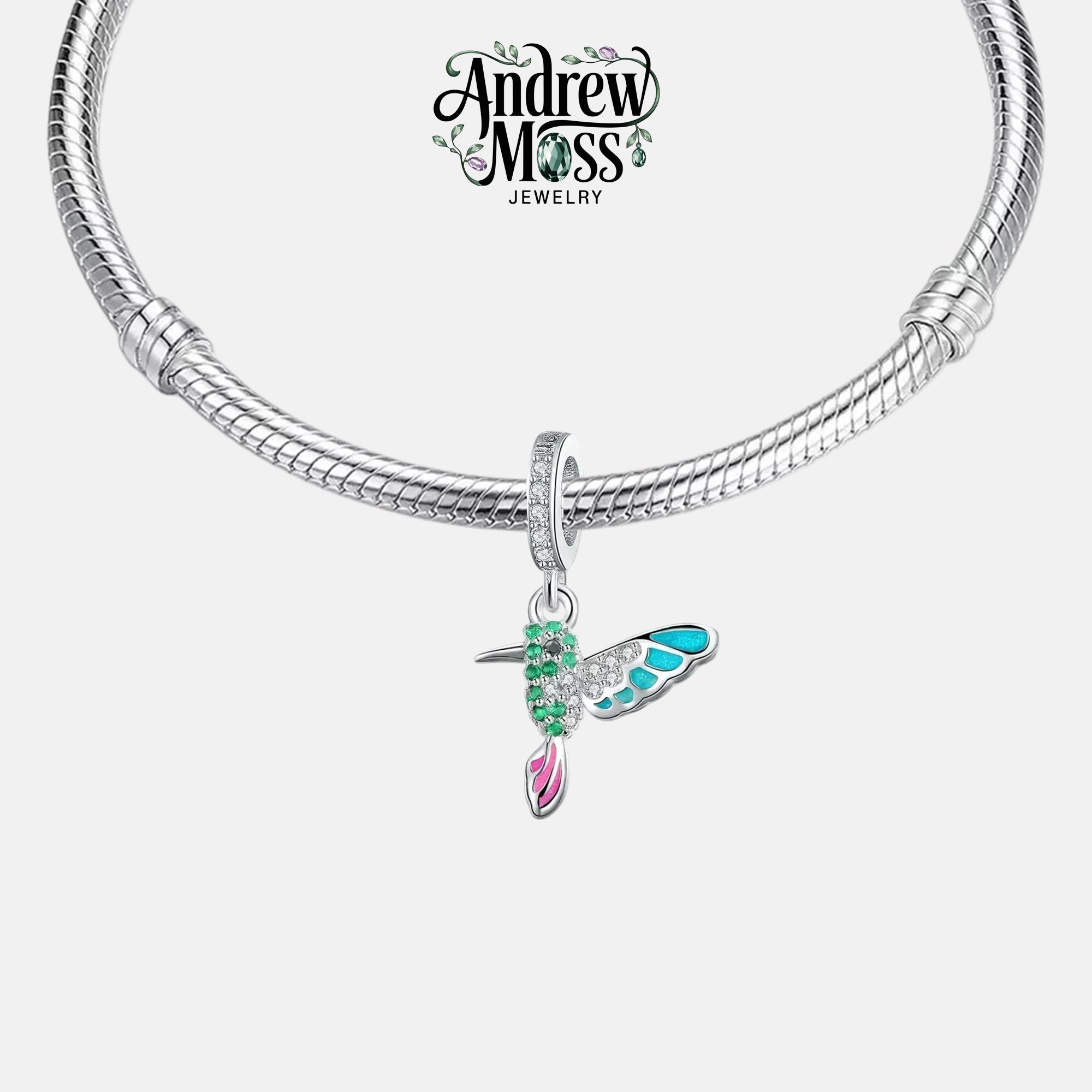 Colibri Bird Dangle Charm