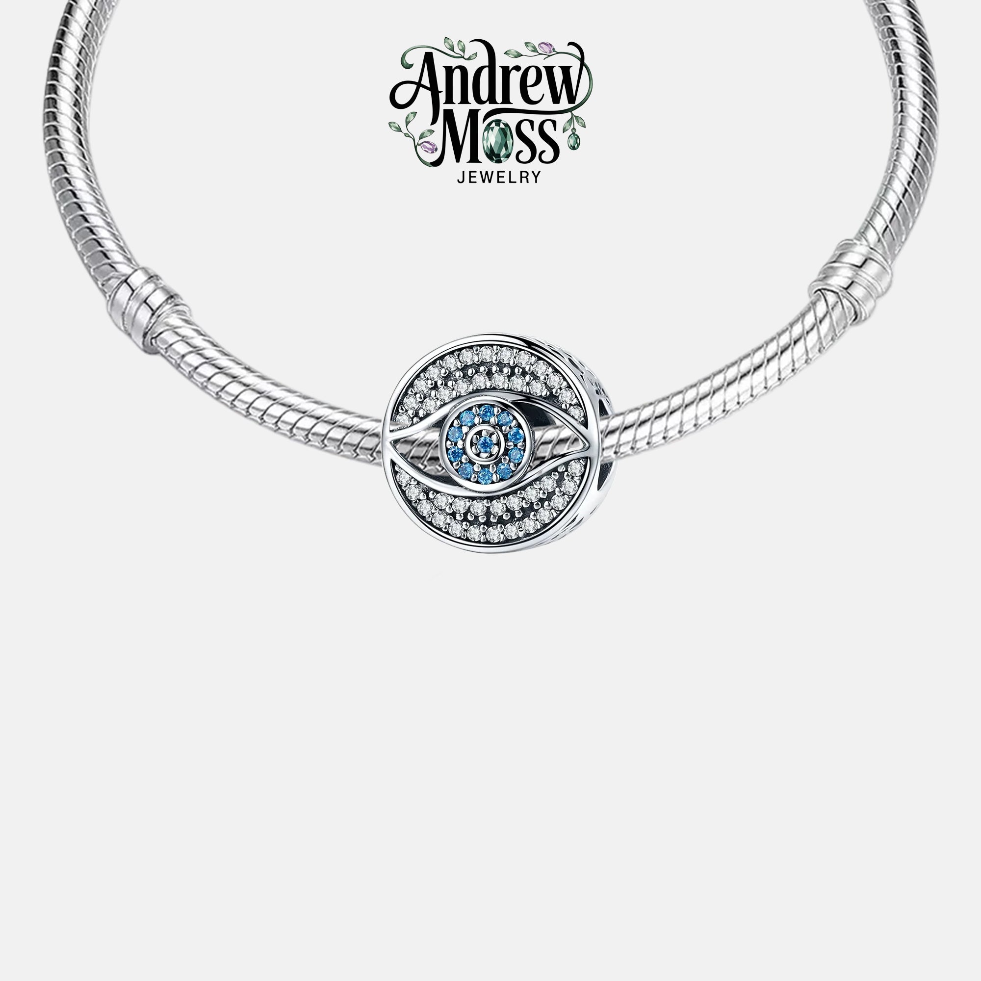 Blue Galaxy Charm