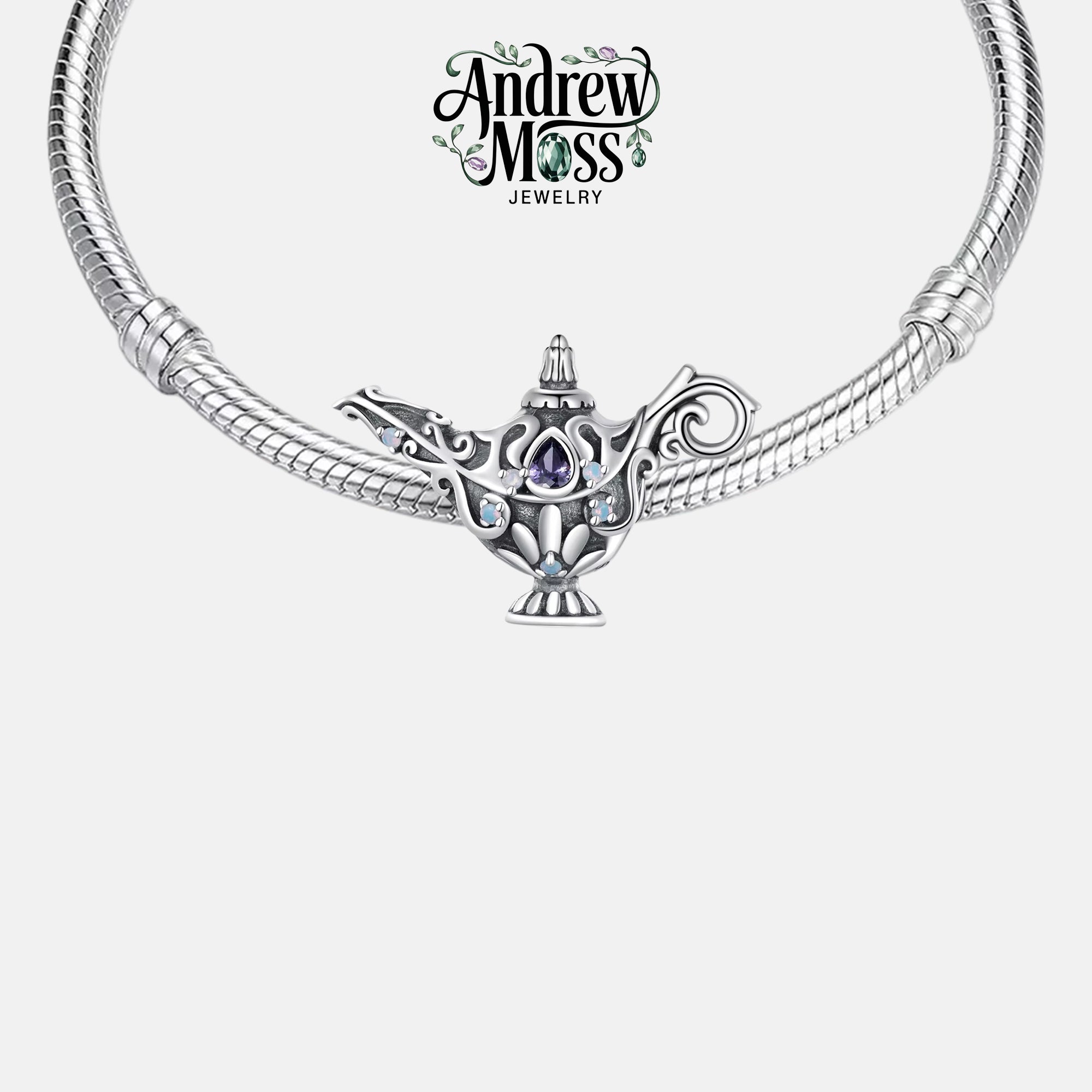 Disney Aladdin Magic Lamp Bead Charm