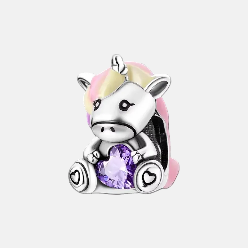 Fantasy Unicorn Bead Charm