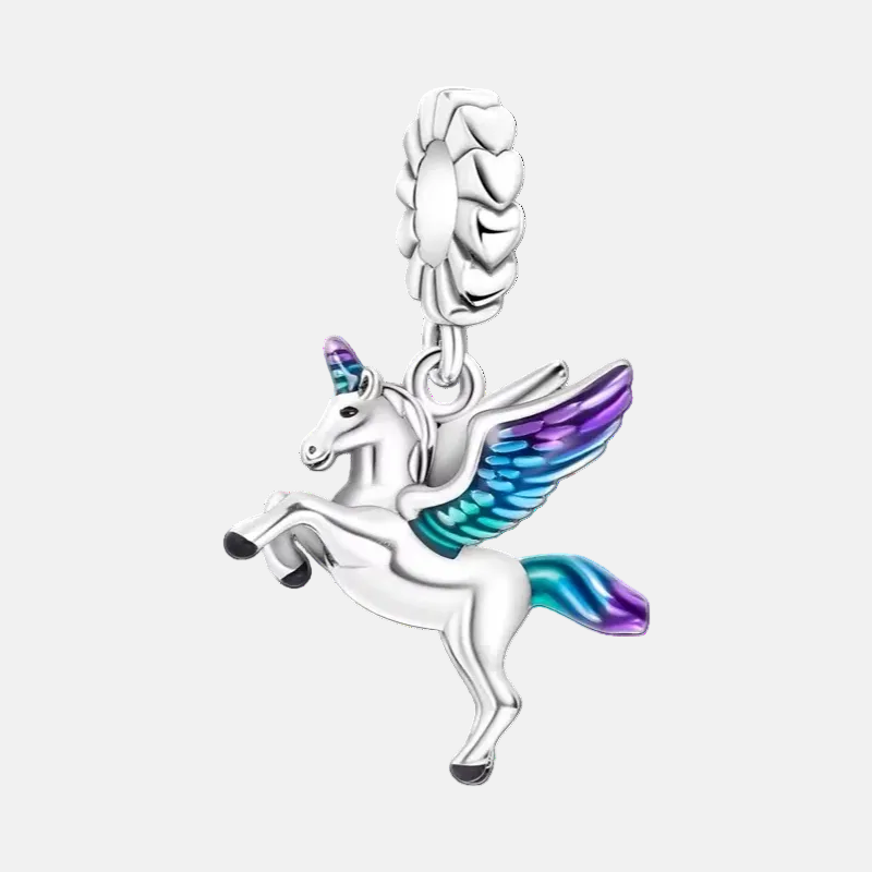 Pegasus Unicorn Dangle Charm