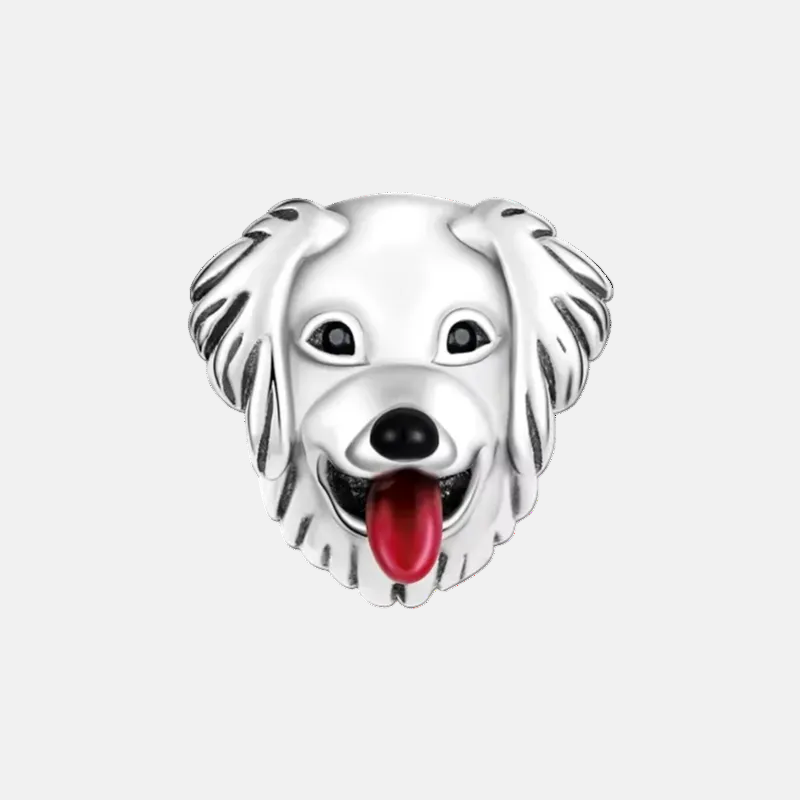 Dog Smile Bead Charm