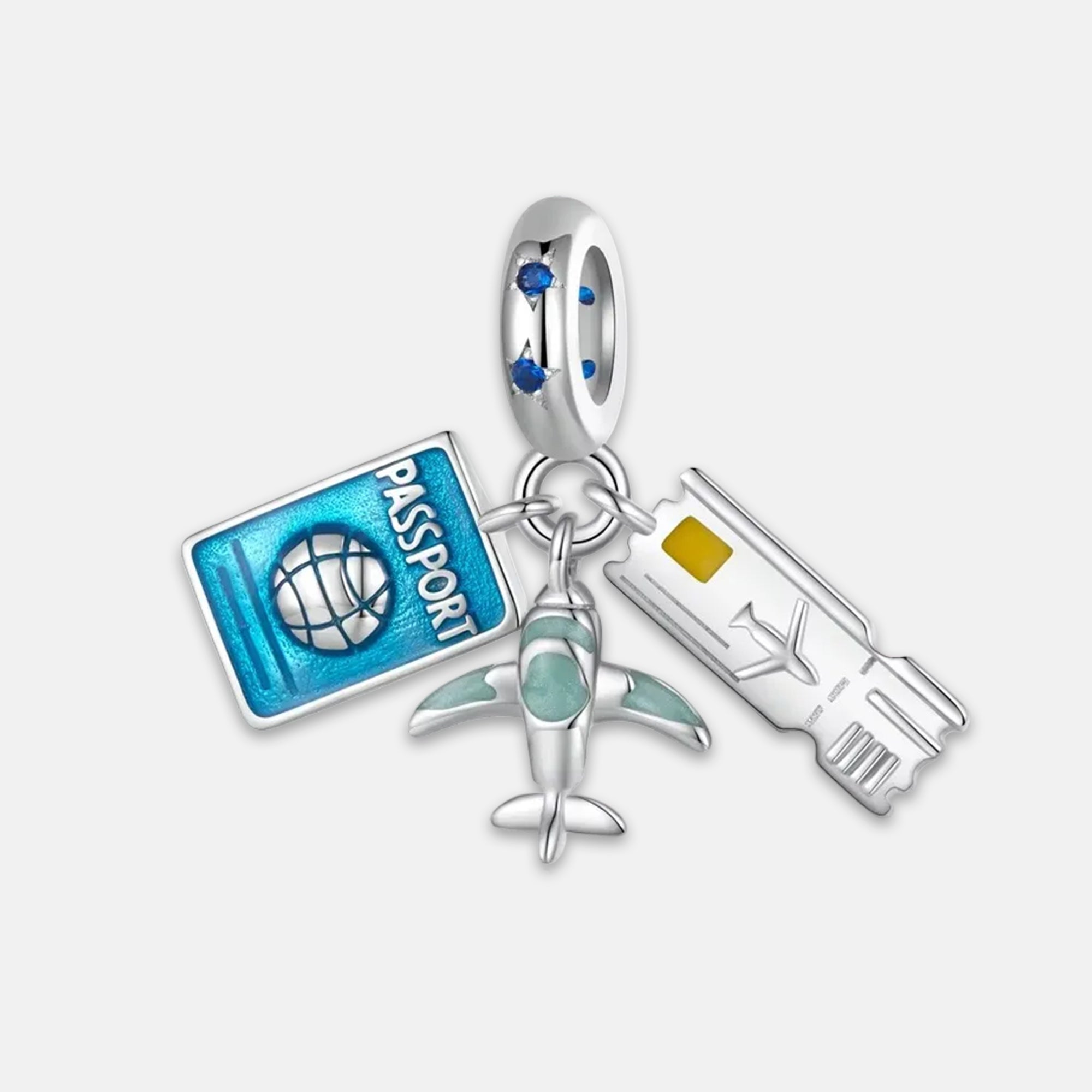 Travel Holiday Dangle Charm