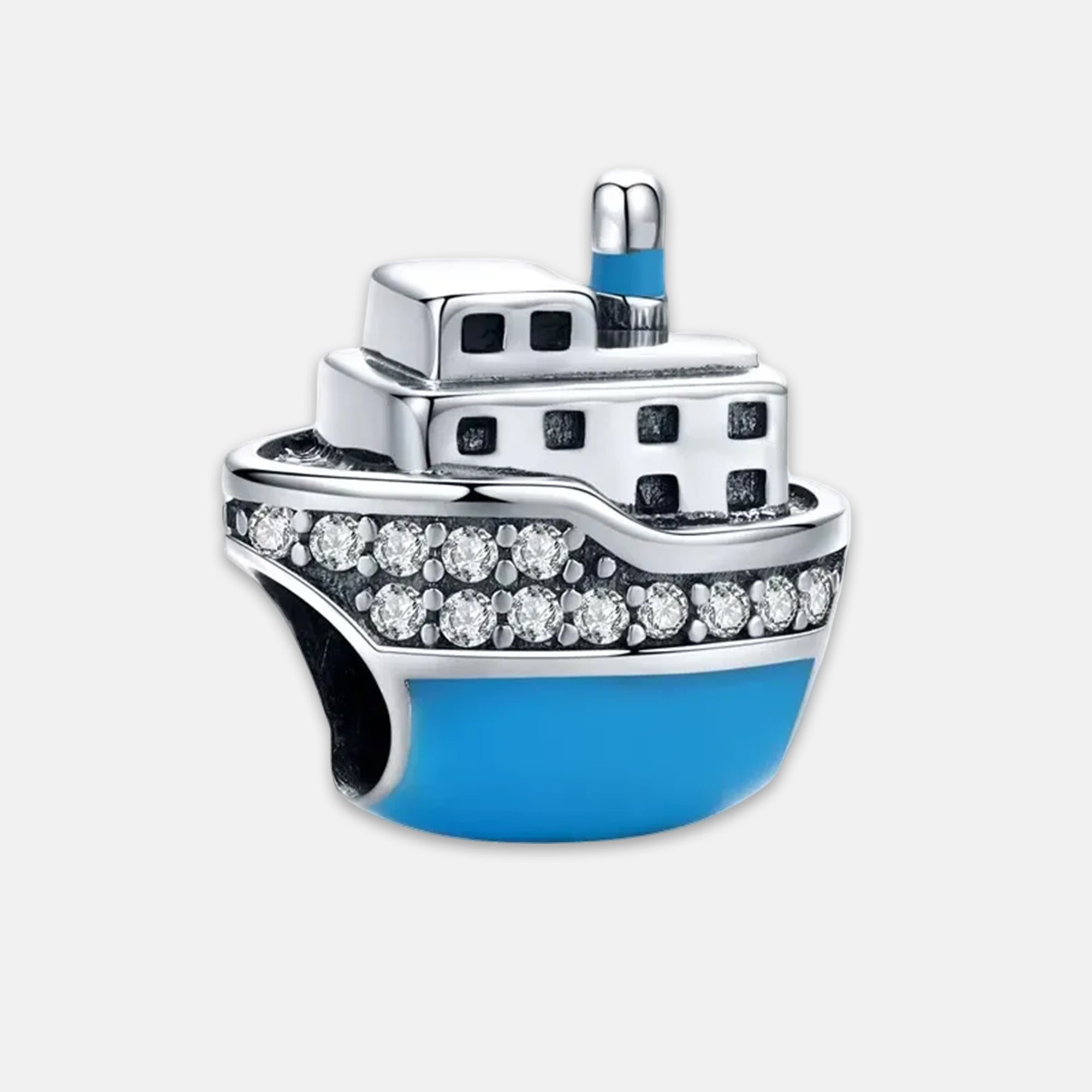 Cruise Ship Bead Charm