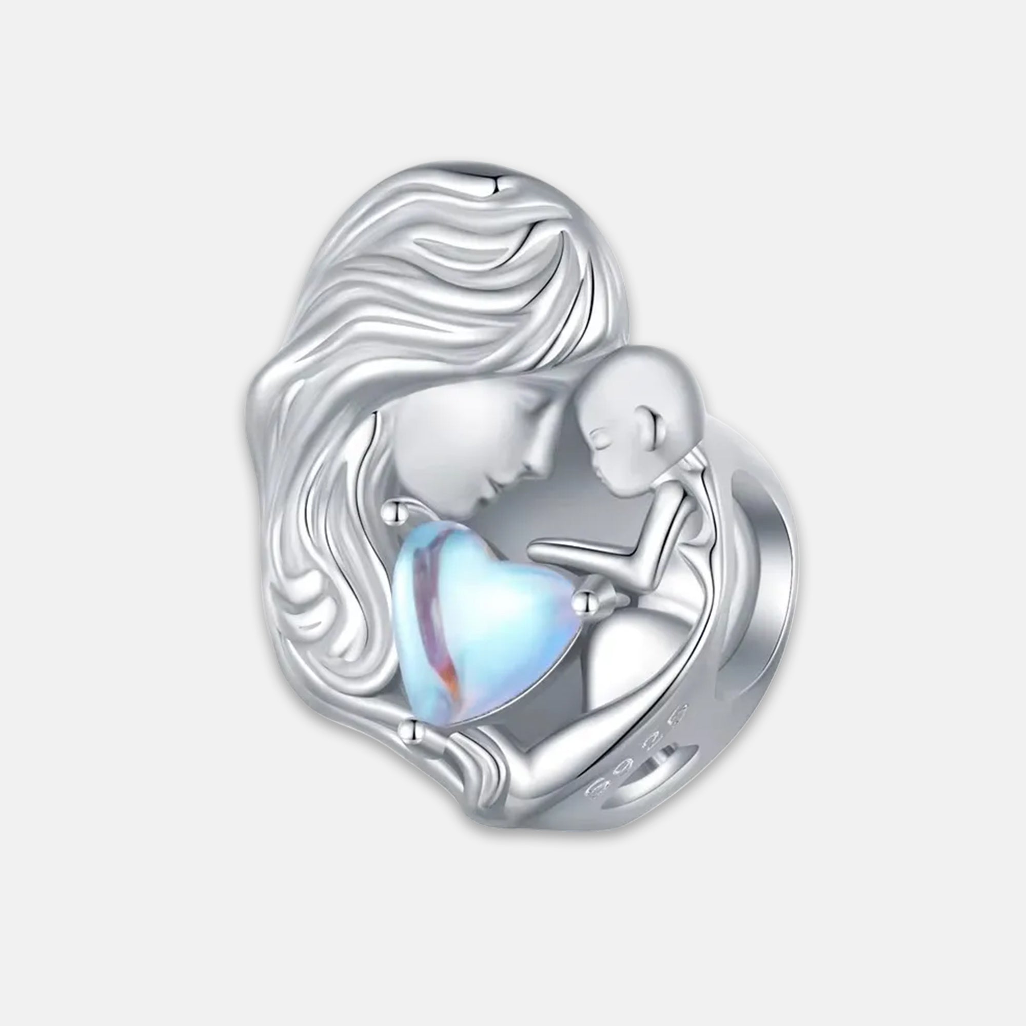 Mother & Child Moonstone Charm