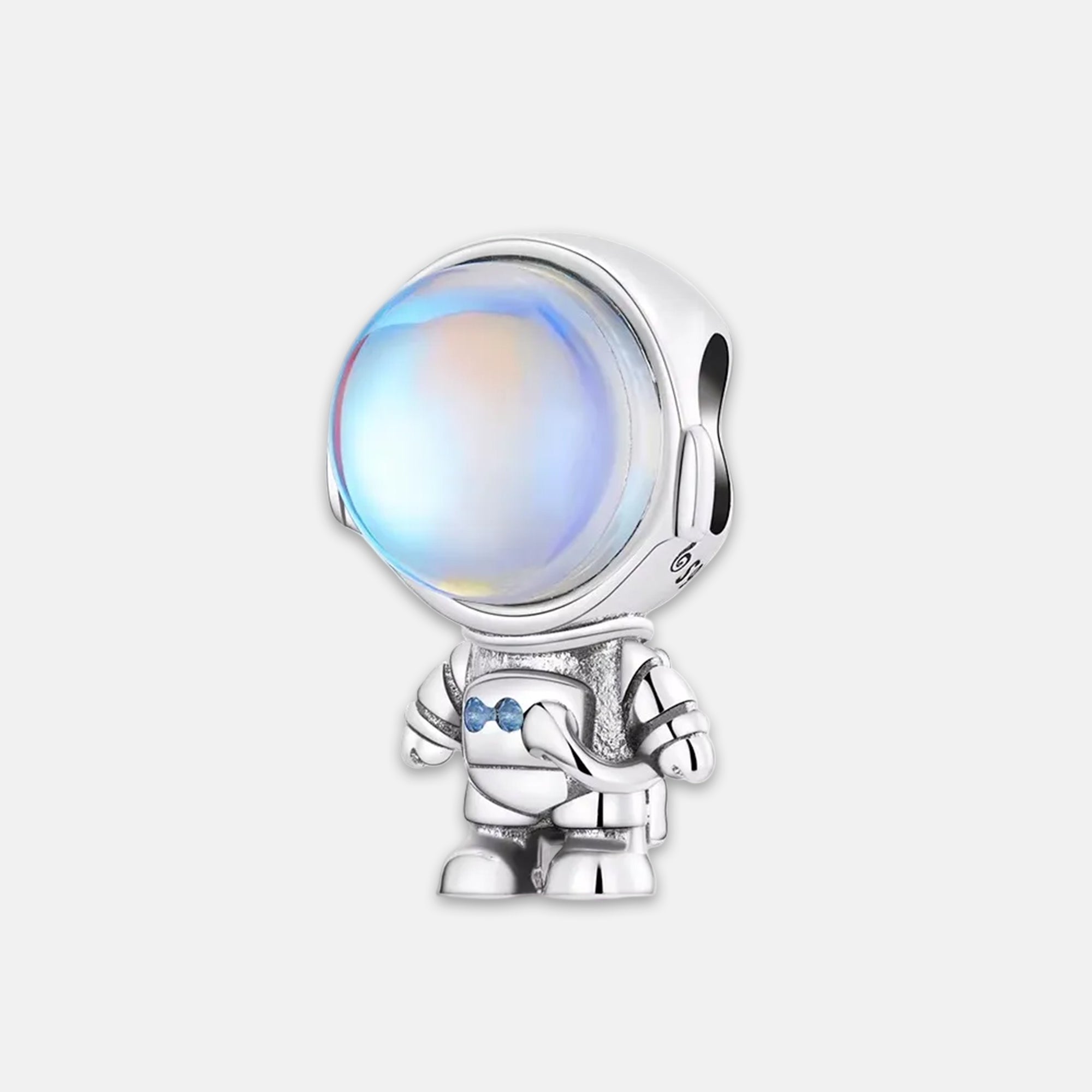 Astronaut Moonstone Charm