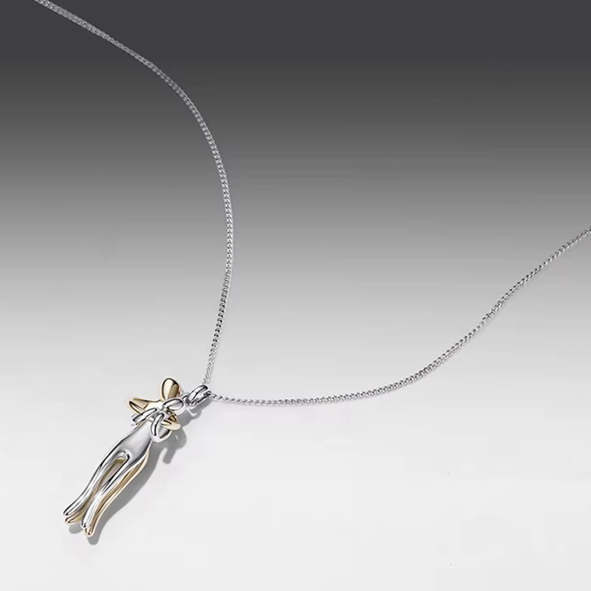 Love Hug Couple Necklace