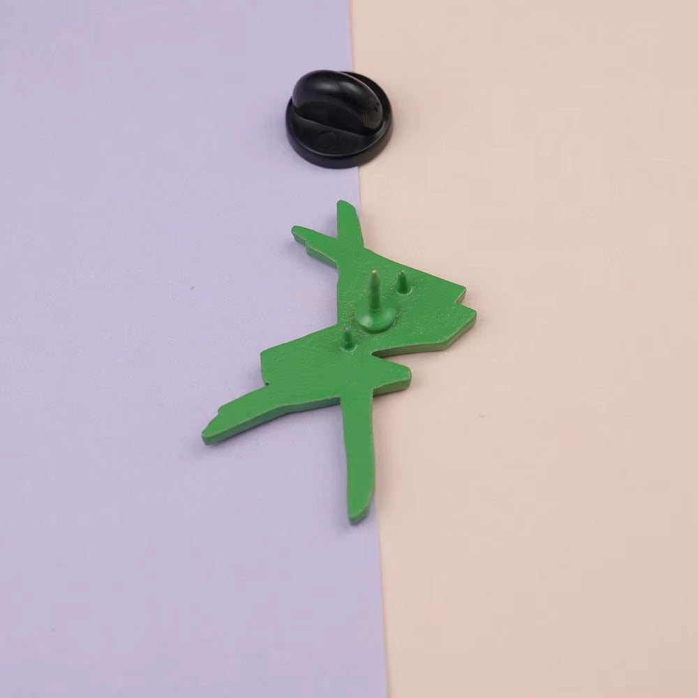 Punk Edgerunners Logo Lapel Pin Brooch 1.38" x 1.04"