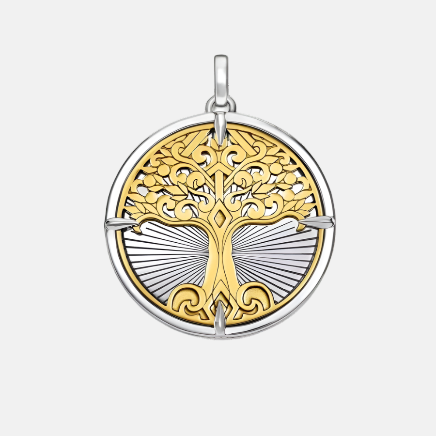 Golden Tree Pendant