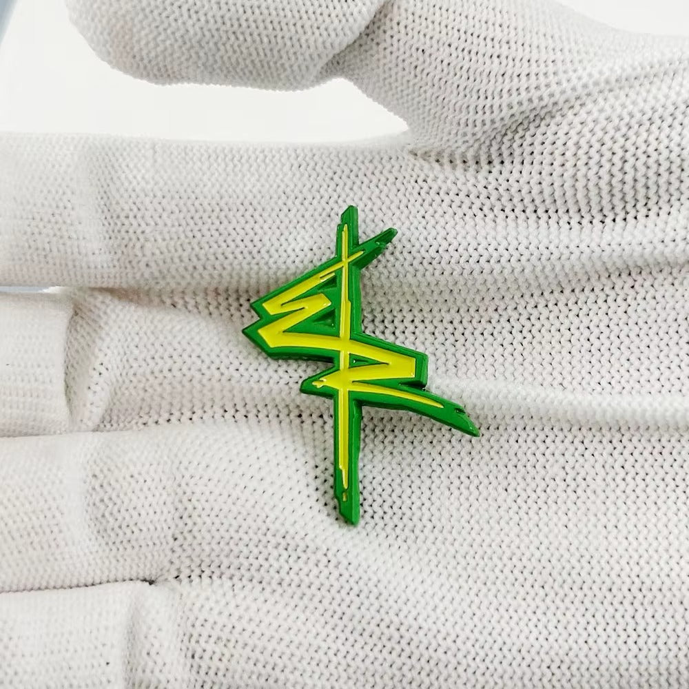 Punk Edgerunners Logo Lapel Pin Brooch 1.38" x 1.04"