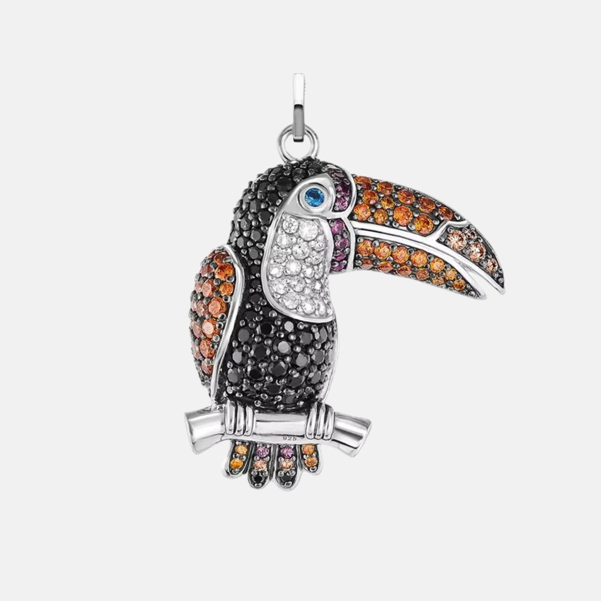 Colorful Toucan Pendant
