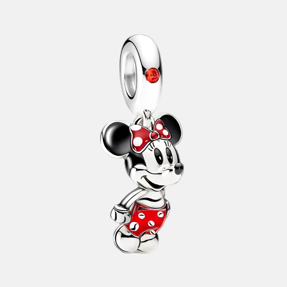 Disney Minnie Mouse Bow Dangle Charm